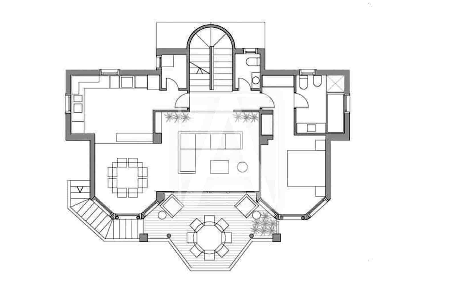 4 chambre Villa/Maison à vendre à Calpe / Calp avec piscine garage - 1 250 000 € (Ref: 10021589)
