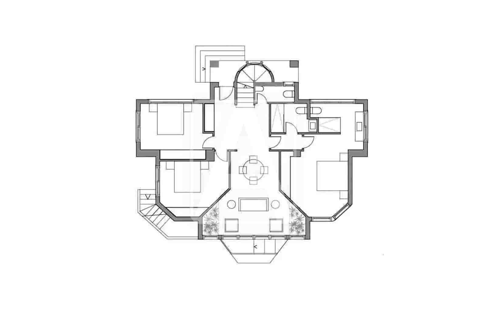 4 chambre Villa/Maison à vendre à Calpe / Calp avec piscine garage - 1 250 000 € (Ref: 10021589)