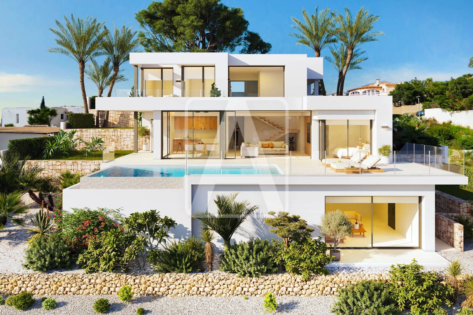 3 bedroom Villa for sale in Cumbre del Sol with pool garage - € 2,180,000 (Ref: 10024927)