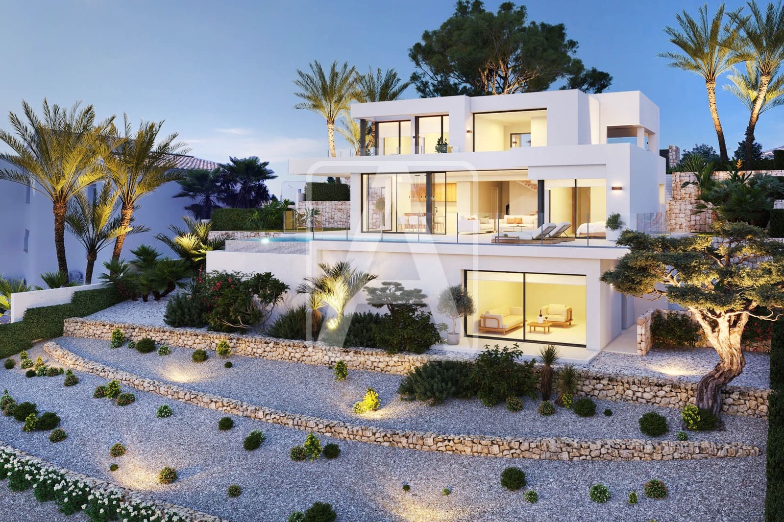 3 bedroom Villa for sale in Cumbre del Sol with pool garage - € 2,180,000 (Ref: 10024927)