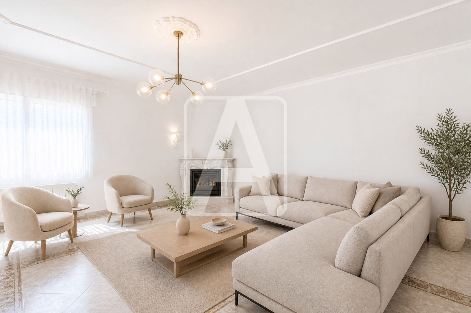 5 bedroom Villa for sale in Calpe / Calp with pool garage - € 1,100,000 (Ref: 10033357)