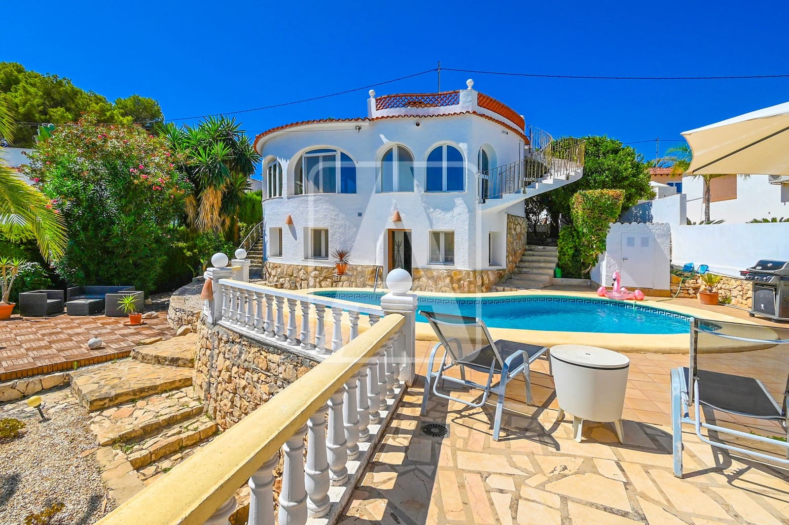 5 soverom Villa til salgs i Benissa med svømmebasseng garasje - € 687 500 (Ref: 10121007)
