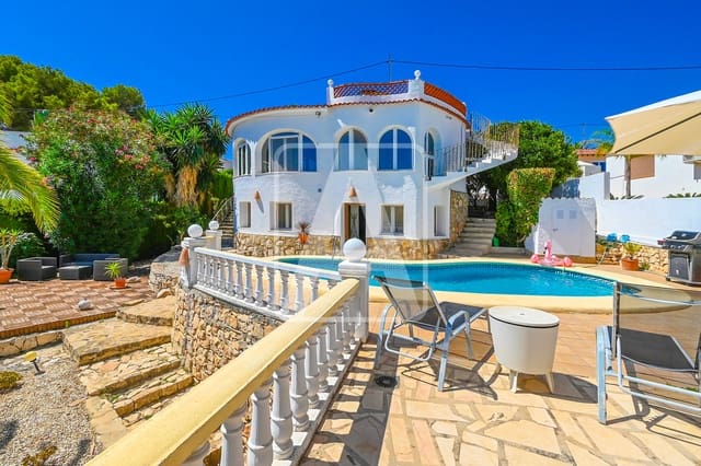 5 soverom Villa til salgs i Benissa med svømmebasseng garasje - € 687 500 (Ref: 10121007)