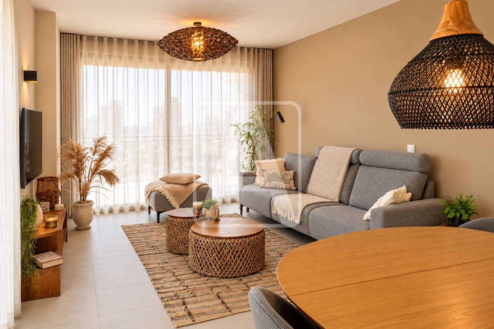 3 sypialnia Apartament na sprzedaż w Calpe / Calp z basenem garażem - 475 000 € (Ref: 10121009)