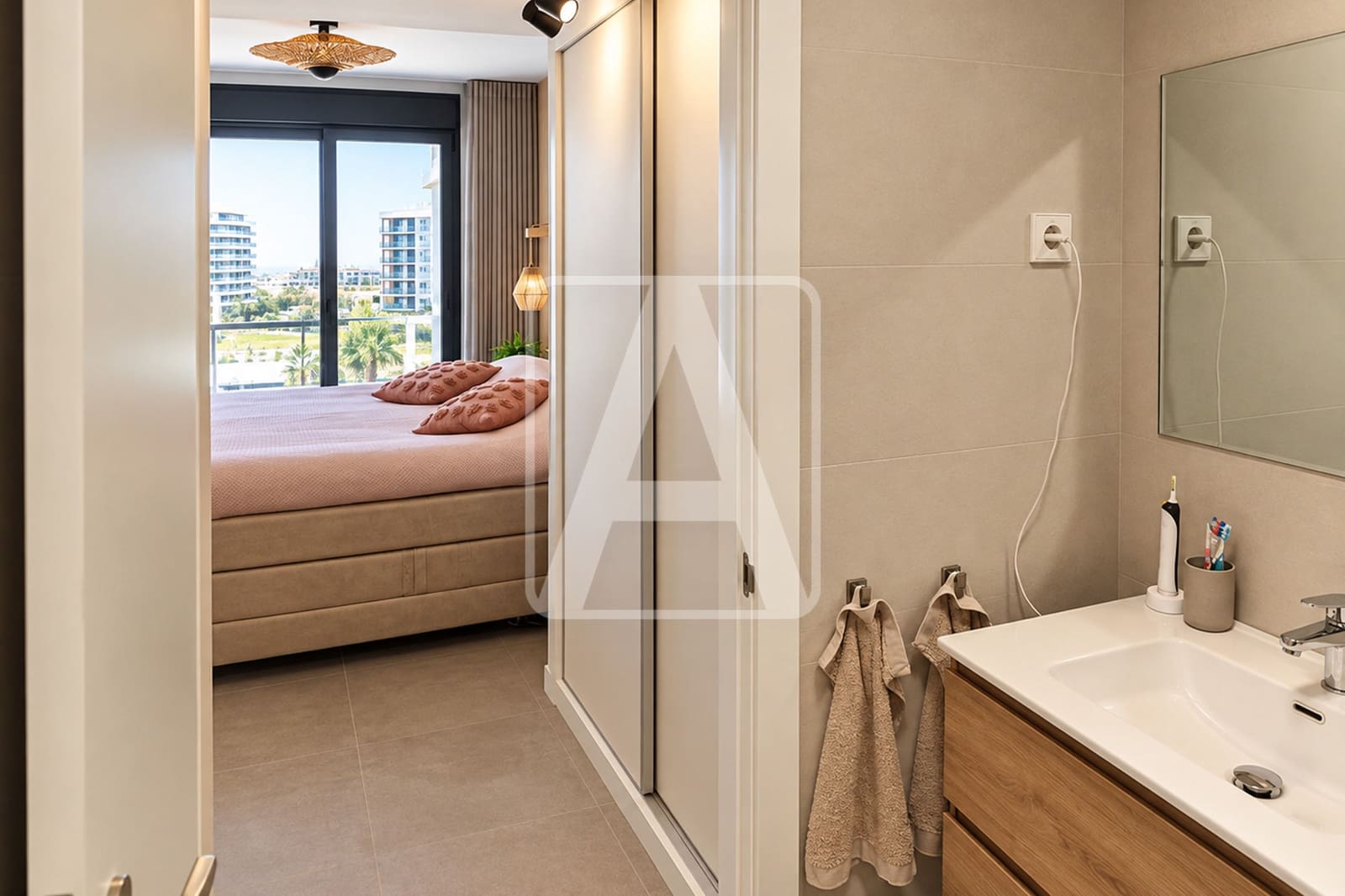 3 sypialnia Apartament na sprzedaż w Calpe / Calp z basenem garażem - 475 000 € (Ref: 10121009)
