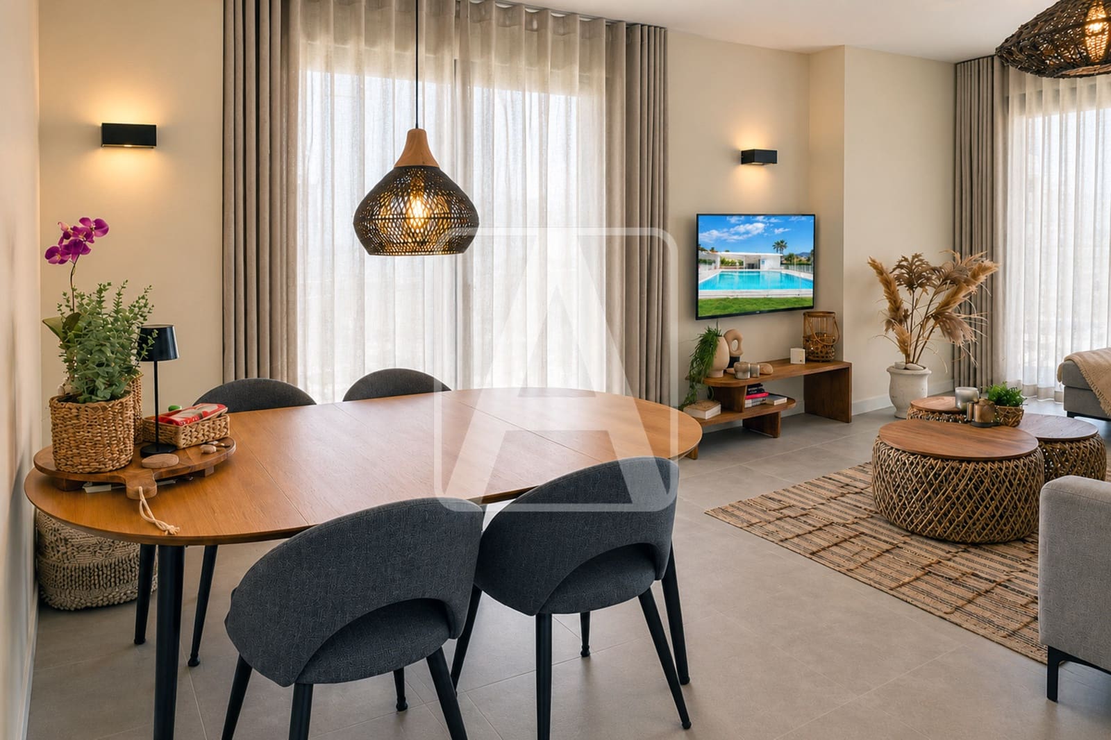 3 sypialnia Apartament na sprzedaż w Calpe / Calp z basenem garażem - 475 000 € (Ref: 10121009)