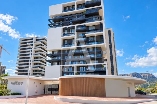 3 sypialnia Apartament na sprzedaż w Calpe / Calp z basenem garażem - 475 000 € (Ref: 10121009)