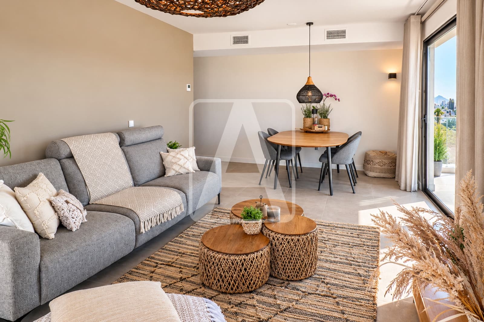 3 sypialnia Apartament na sprzedaż w Calpe / Calp z basenem garażem - 475 000 € (Ref: 10121009)