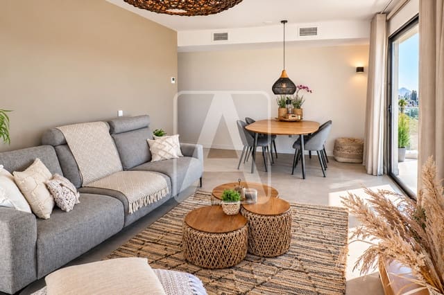 3 sypialnia Apartament na sprzedaż w Calpe / Calp z basenem garażem - 475 000 € (Ref: 10121009)