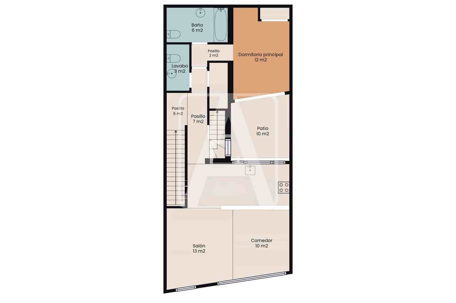 3 sypialnia Dom szeregowy na sprzedaż w Calpe / Calp z basenem garażem - 489 000 € (Ref: 10167884)