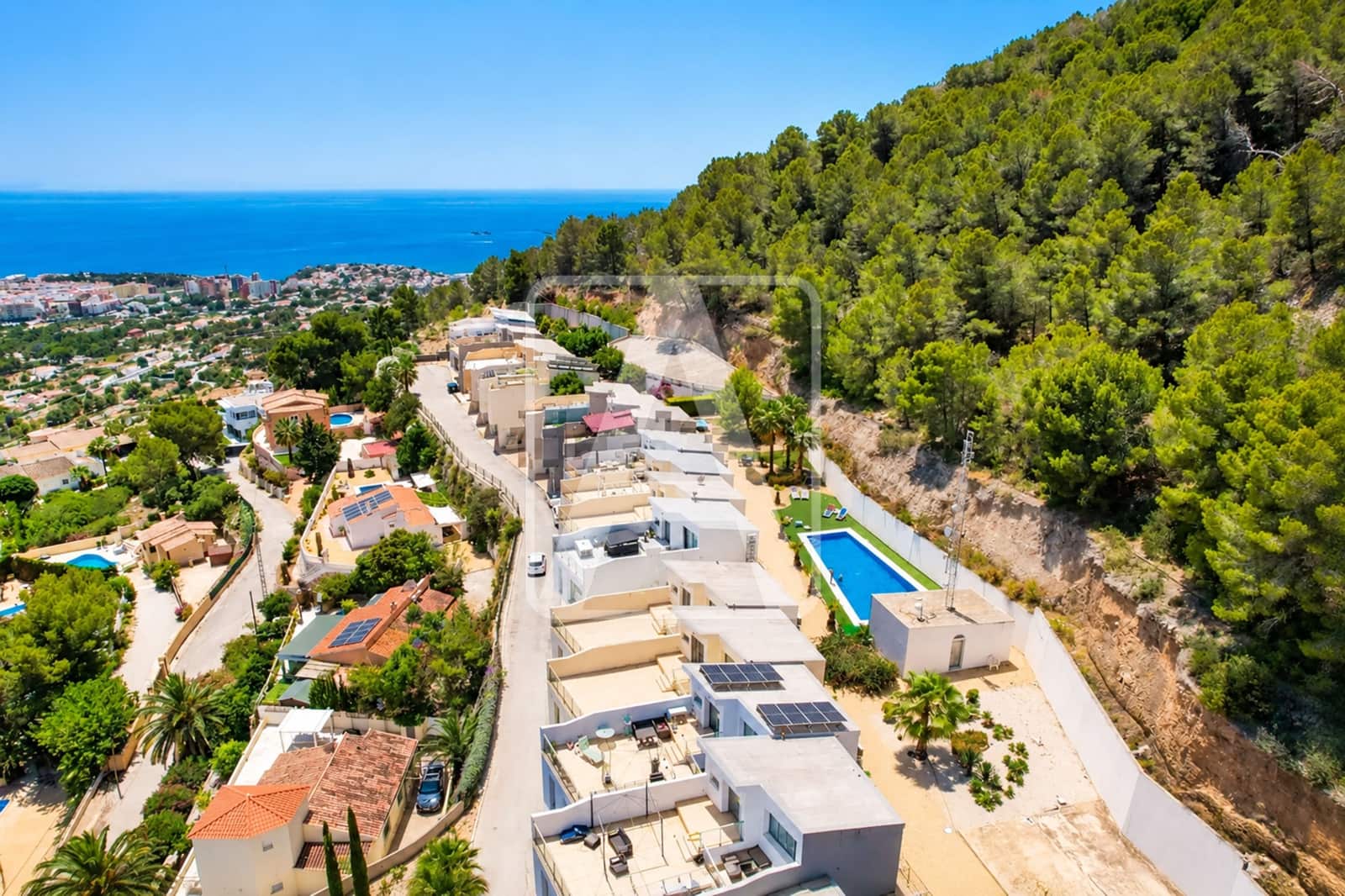 3 sypialnia Dom szeregowy na sprzedaż w Calpe / Calp z basenem garażem - 489 000 € (Ref: 10167884)