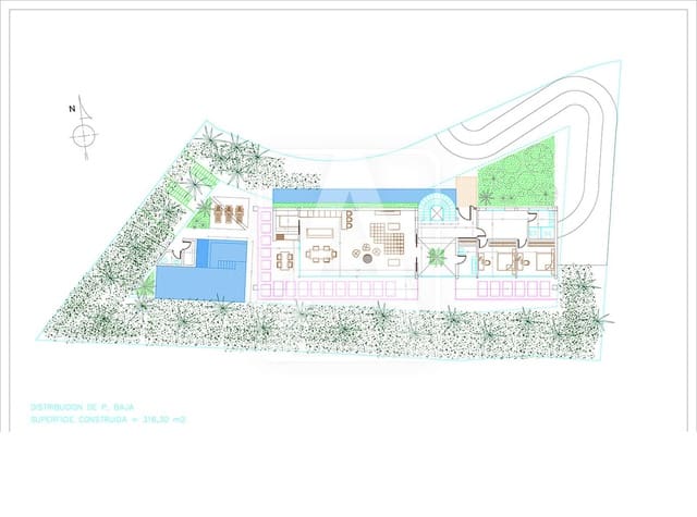 4 Zimmer Villa zu verkaufen in Calpe / Calp mit Pool Garage - 1.700.000 € (Ref: 2775639)