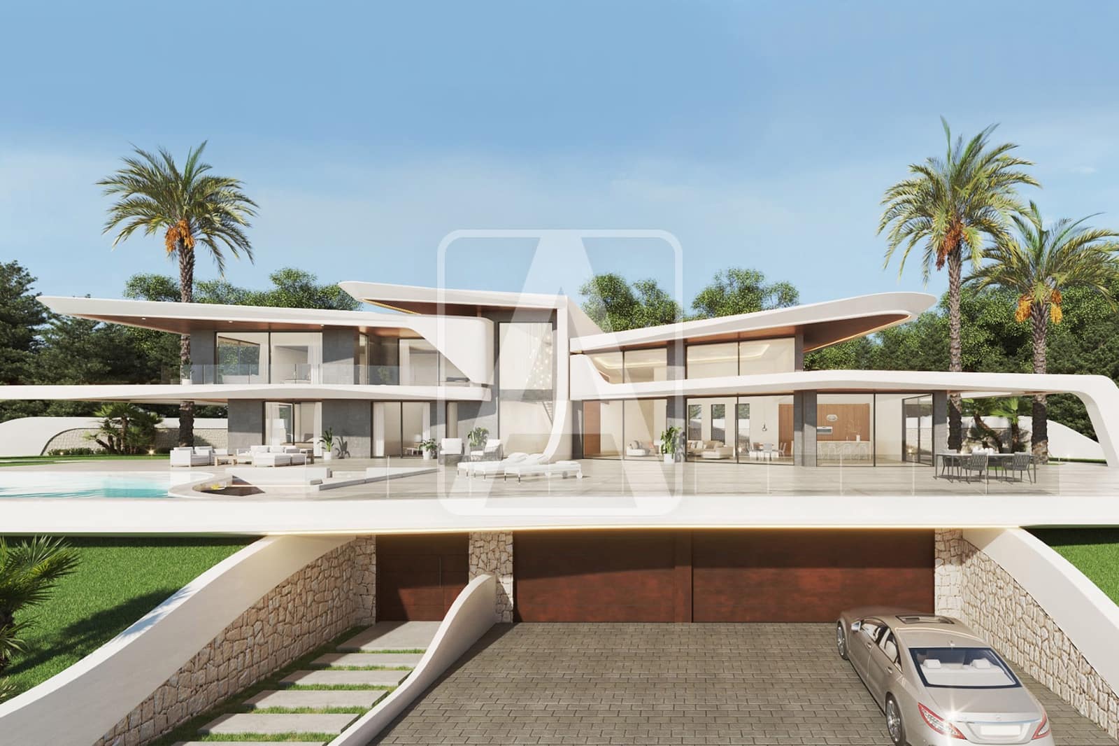 4 makuuhuone Huvila myytävänä paikassa Javea / Xabia mukana uima-altaan 
autotalli - 2 760 000 € (Ref: 3360102)