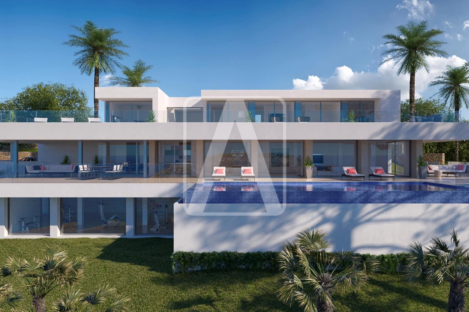 6 soveværelse Villa til salg i Cumbre del Sol med swimmingpool garage - € 4.236.000 (Ref: 3800057)