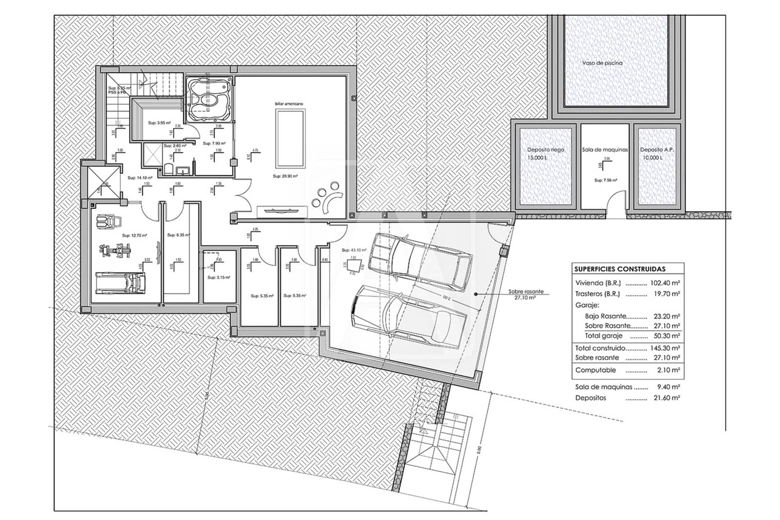 5 bedroom Villa for sale in Calpe / Calp with garage - € 3,900,000 (Ref: 4390043)