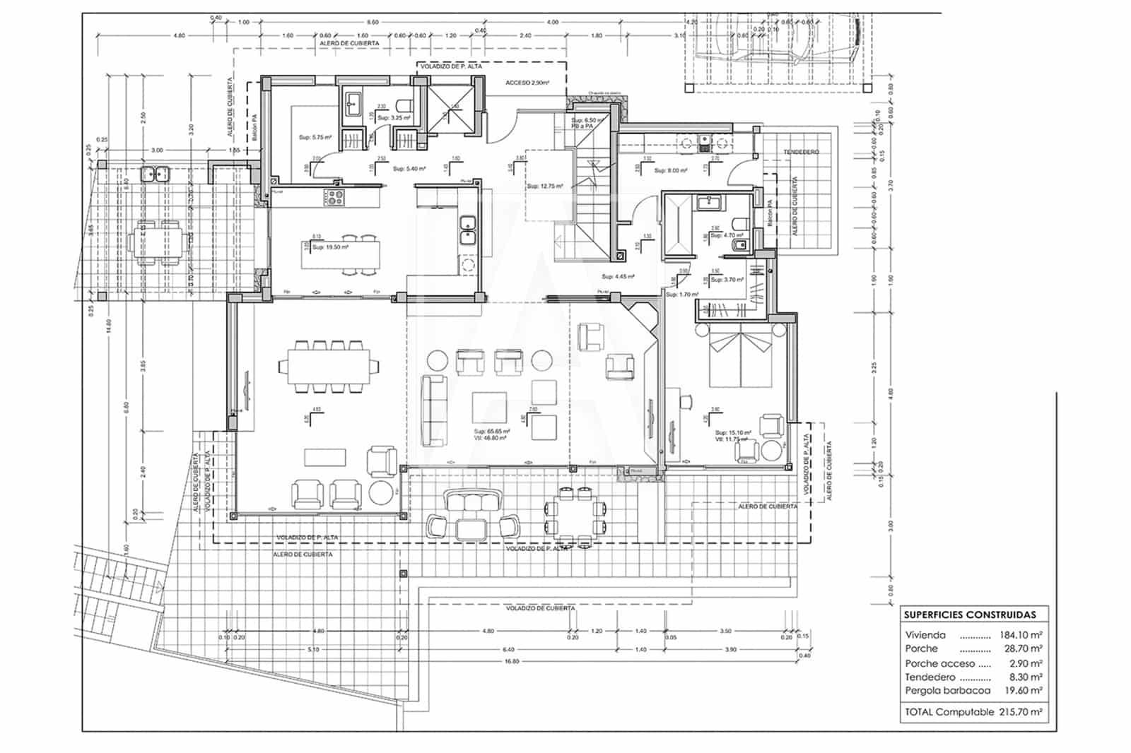 5 bedroom Villa for sale in Calpe / Calp with garage - € 3,900,000 (Ref: 4390043)