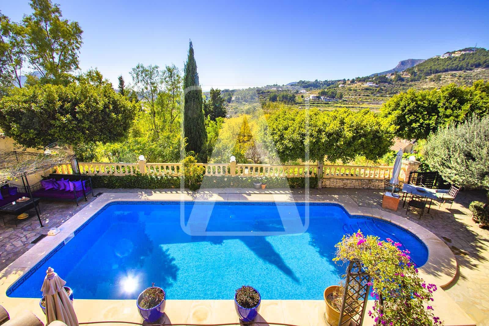 4 soveværelse Finca/Landehus til salg i Calpe / Calp med swimmingpool garage - € 2.250.000 (Ref: 4485541)