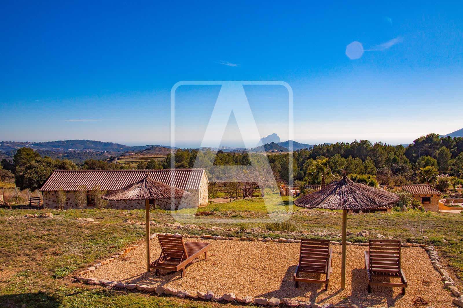 8 sovrum Finca/Hus på landet till salu i Benissa med pool garage - 1 250 000 € (Ref: 4564869)