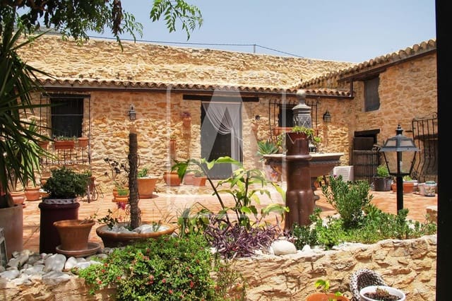 8 chambre Finca/Maison de Campagne à vendre à Benissa avec piscine garage - 1 250 000 € (Ref: 4564869)