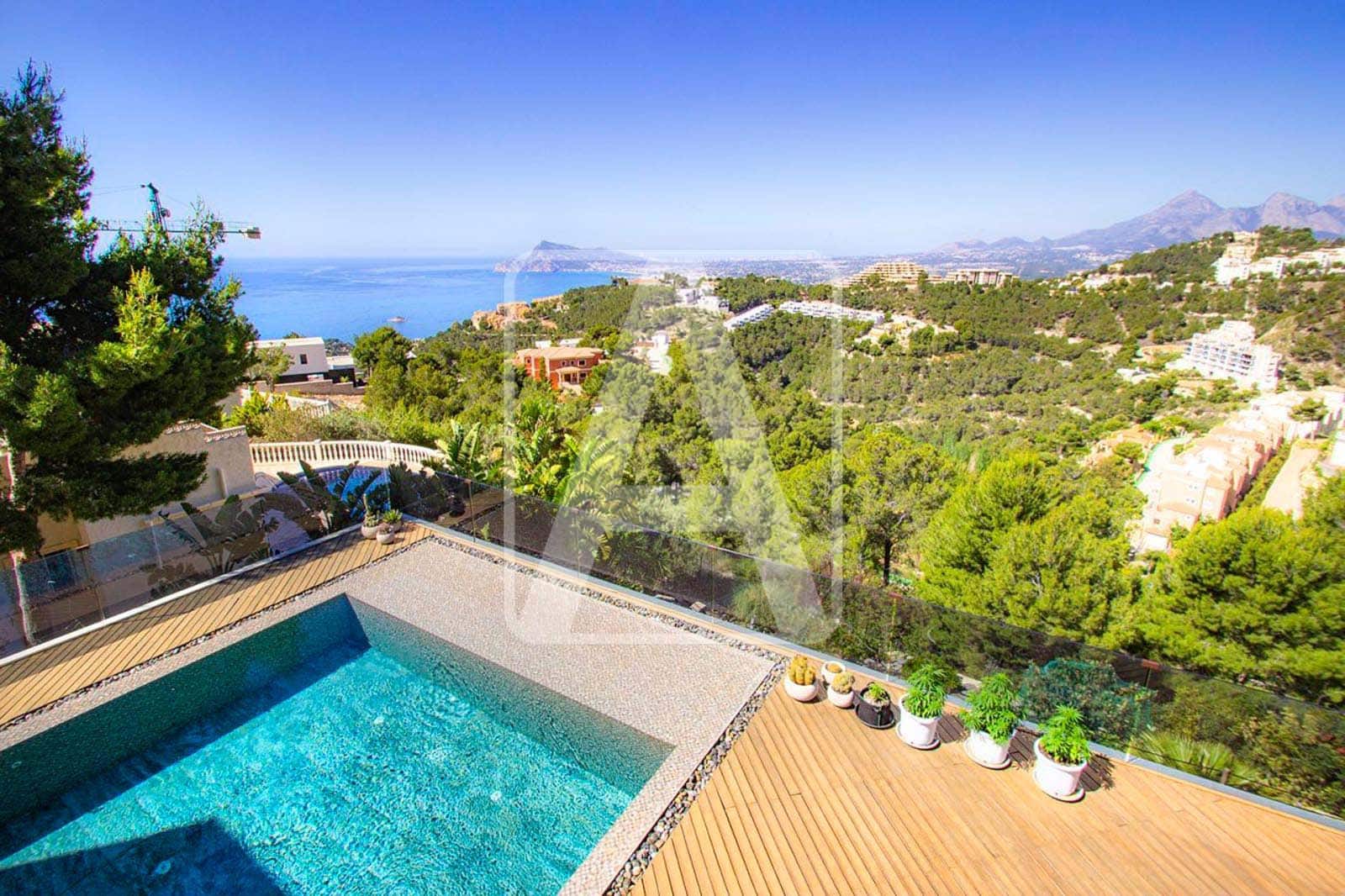 4 bedroom Villa for sale in Altea with pool garage - € 2,650,000 (Ref: 4640012)