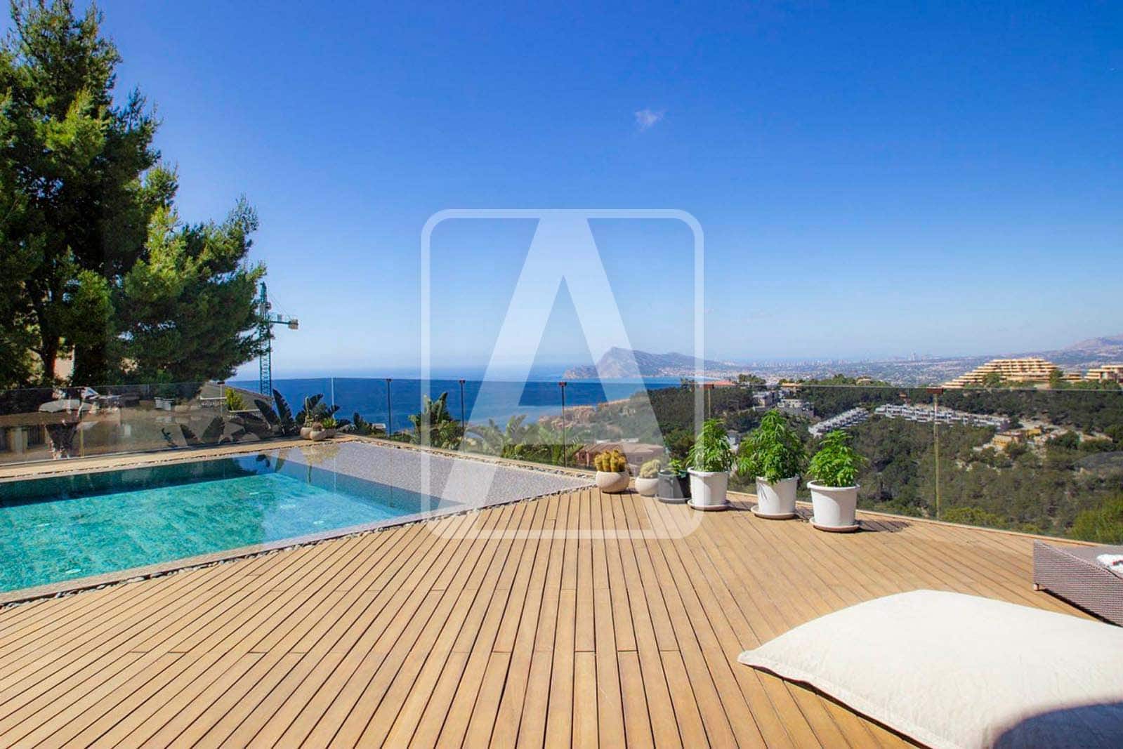 4 bedroom Villa for sale in Altea with pool garage - € 2,650,000 (Ref: 4640012)