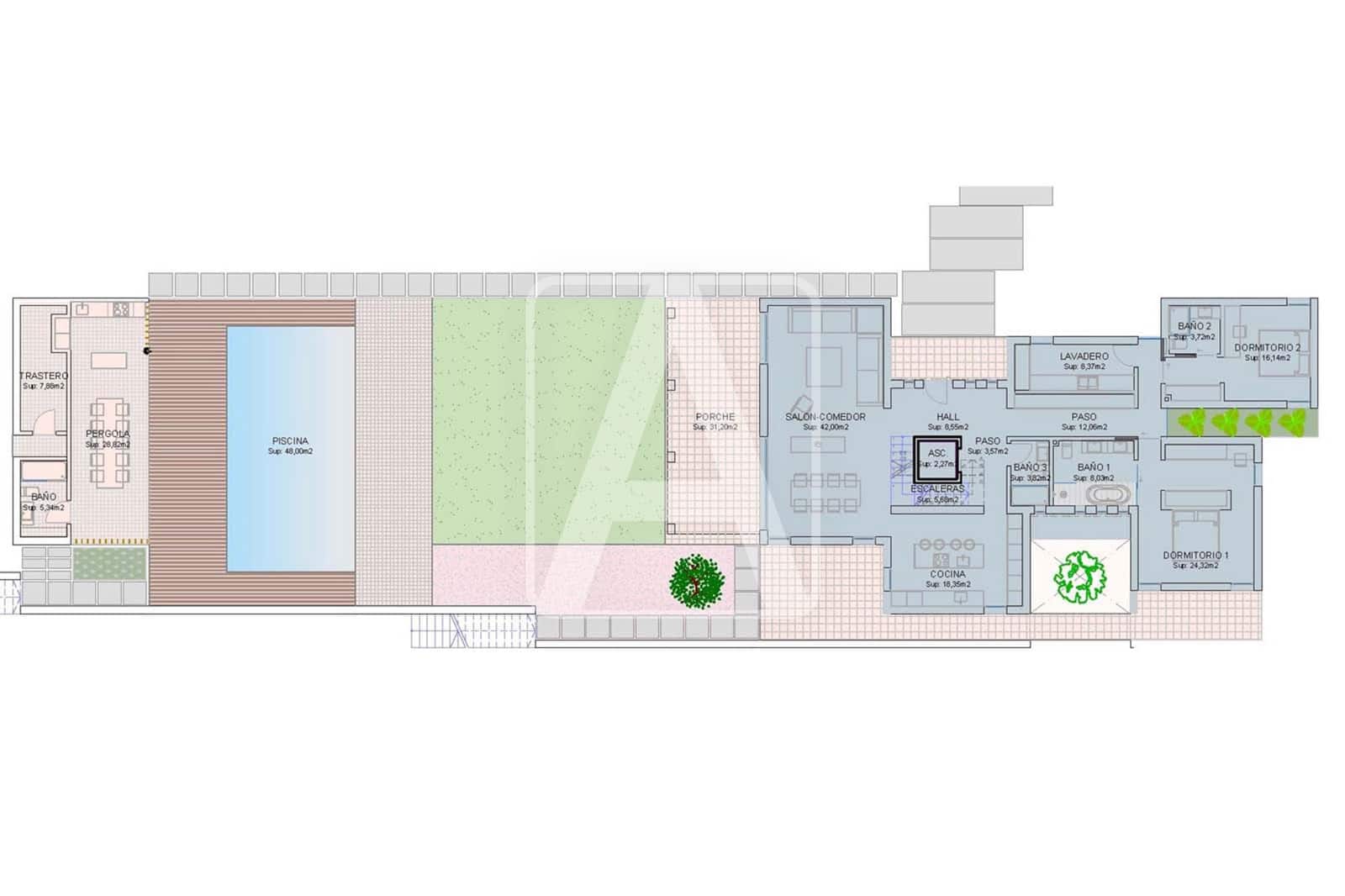 6 soveværelse Finca/Landehus til salg i Moraira med swimmingpool garage - € 2.985.000 (Ref: 4954192)