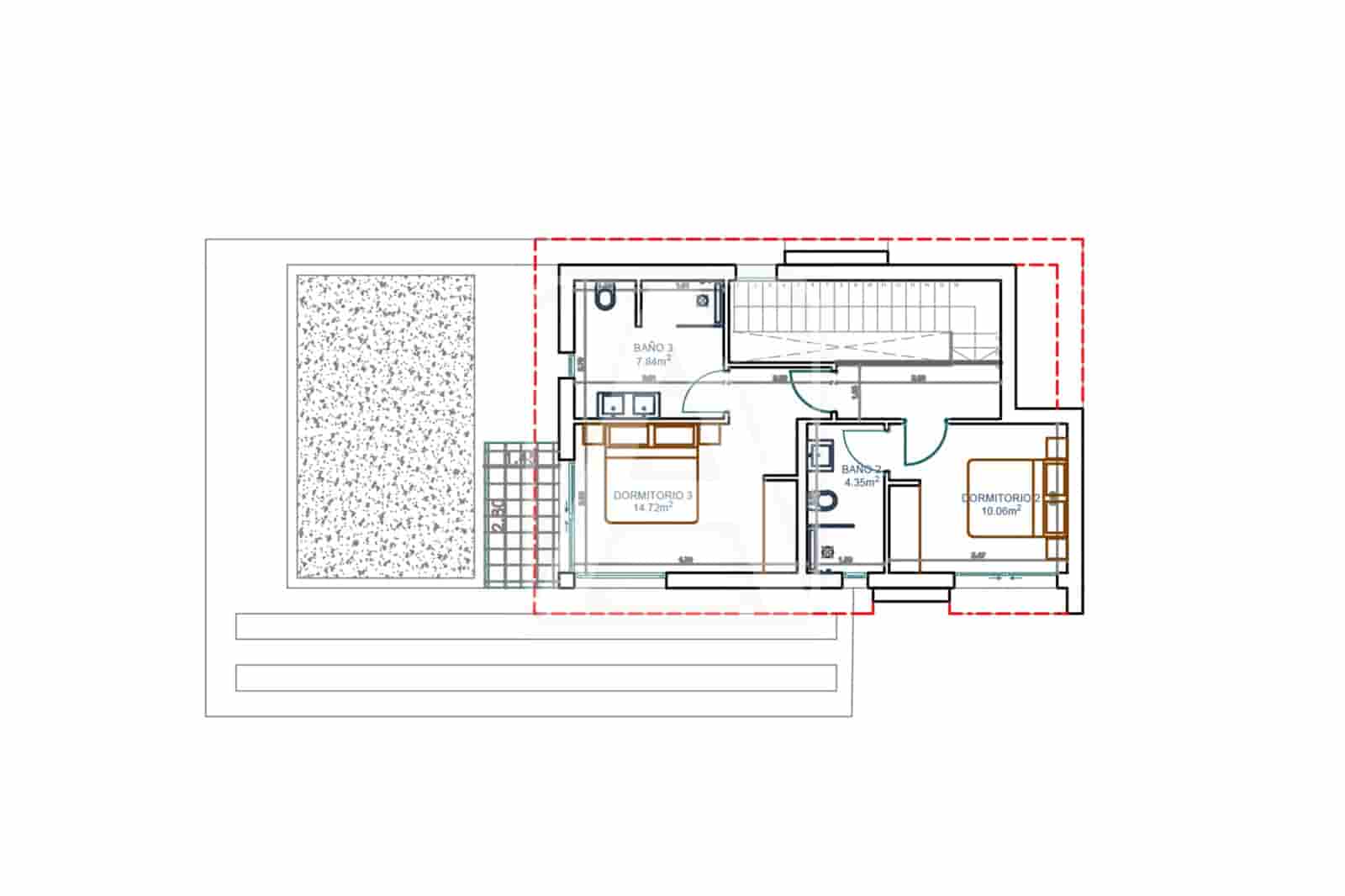3 makuuhuone Huvila myytävänä paikassa Javea / Xabia mukana uima-altaan 
autotalli - 945 000 € (Ref: 5216646)