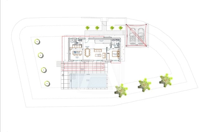 3 makuuhuone Huvila myytävänä paikassa Javea / Xàbia mukana uima-altaan 
autotalli - 945 000 € (Ref: 5216646)