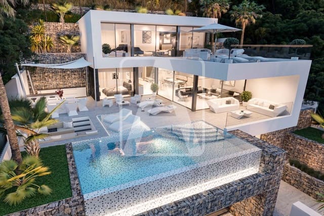 4 chambre Villa/Maison à vendre à Calpe / Calp avec piscine garage - 1 550 000 € (Ref: 5313111)