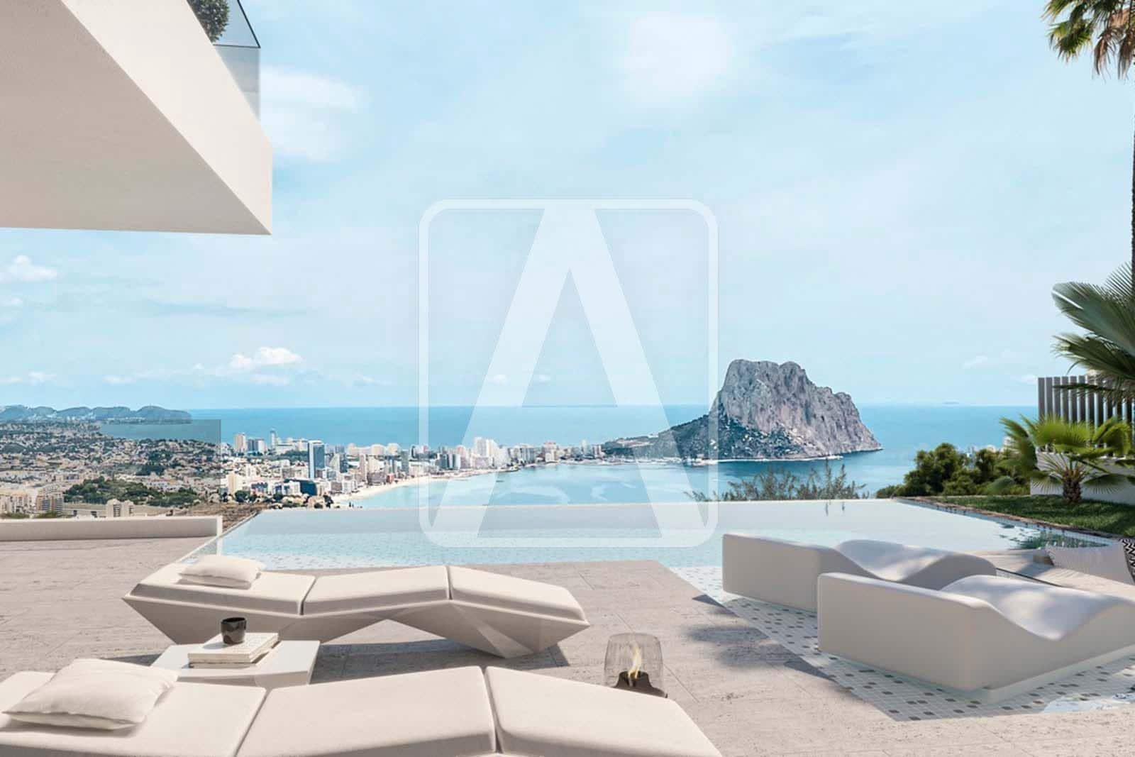4 bedroom Villa for sale in Calpe / Calp with pool garage - € 1,550,000 (Ref: 5313111)