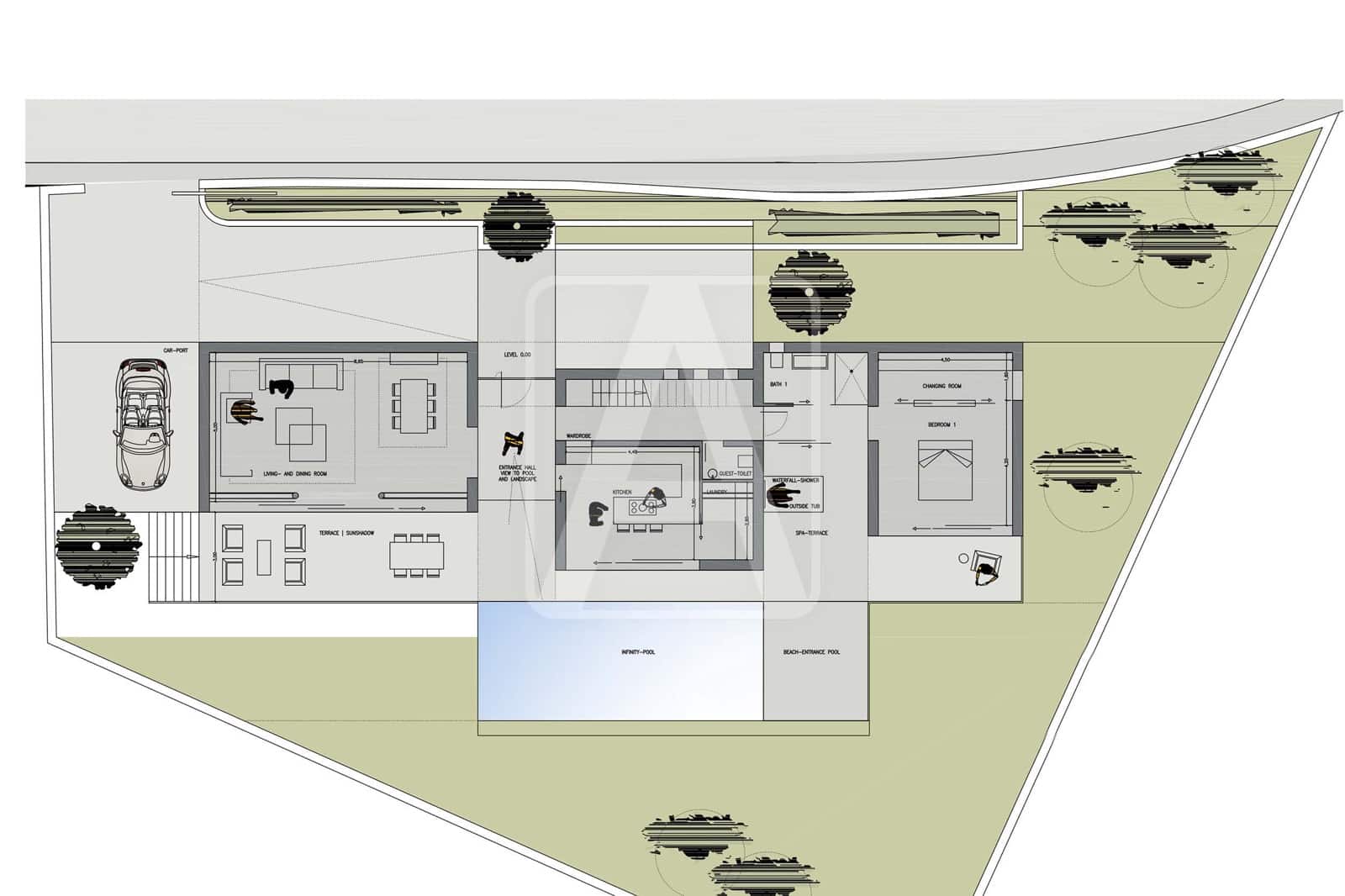 3 soverom Villa til salgs i Moraira med svømmebasseng garasje - € 1 495 000 (Ref: 5491339)