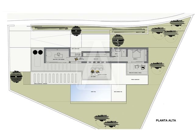 3 soverom Villa til salgs i Moraira, Teulada-Moraira med svømmebasseng garasje - € 1 495 000 (Ref: 5491339)