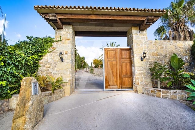 6 chambre Finca/Maison de Campagne à vendre à Benissa avec piscine garage - 2 500 000 € (Ref: 5605888)