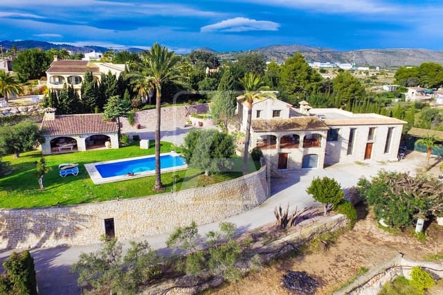 6 chambre Finca/Maison de Campagne à vendre à Benissa avec piscine garage - 2 500 000 € (Ref: 5605888)