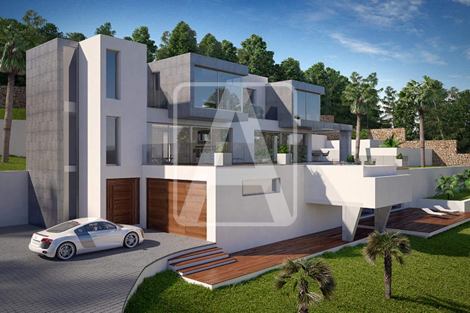 5 chambre Villa/Maison à vendre à Calpe / Calp avec piscine garage - 2 687 000 € (Ref: 5665984)