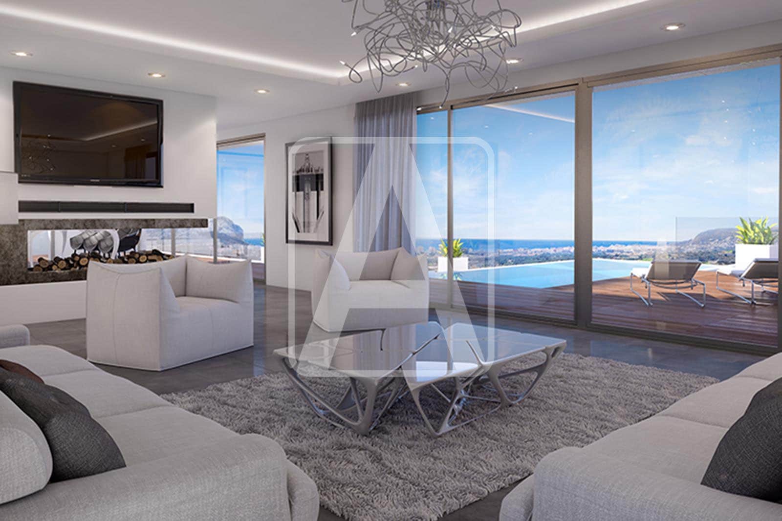 5 chambre Villa/Maison à vendre à Calpe / Calp avec piscine garage - 2 687 000 € (Ref: 5665984)