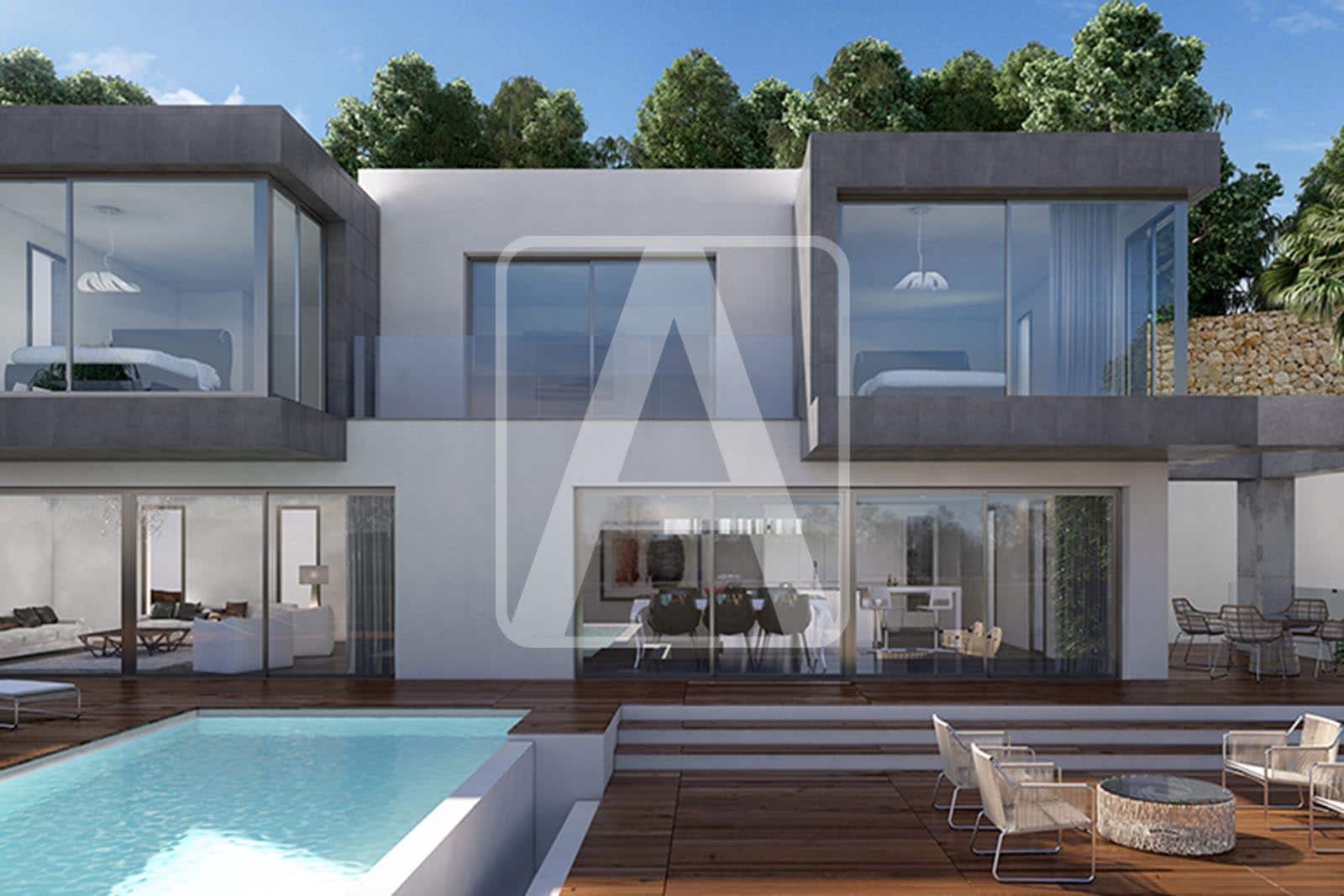 5 chambre Villa/Maison à vendre à Calpe / Calp avec piscine garage - 2 687 000 € (Ref: 5665984)