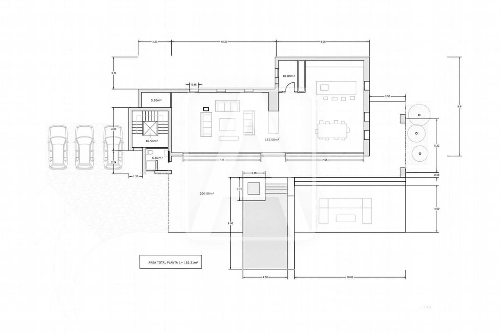 5 chambre Villa/Maison à vendre à Calpe / Calp avec piscine garage - 2 687 000 € (Ref: 5665984)