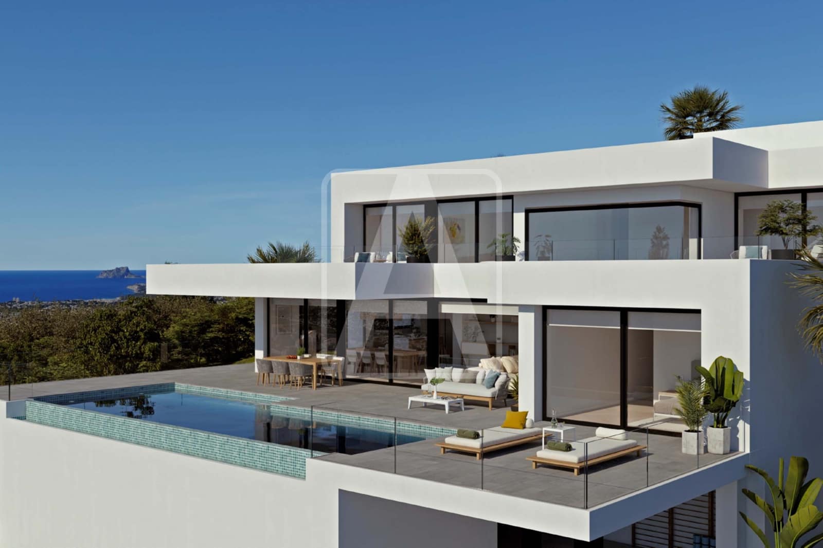 4 slaapkamer Villa te koop in Cumbre del Sol met zwembad garage - € 2.720.000 (Ref: 5863173)