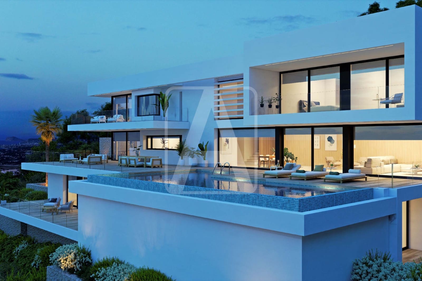 5 slaapkamer Villa te koop in Cumbre del Sol met zwembad - € 5.857.000 (Ref: 5863175)