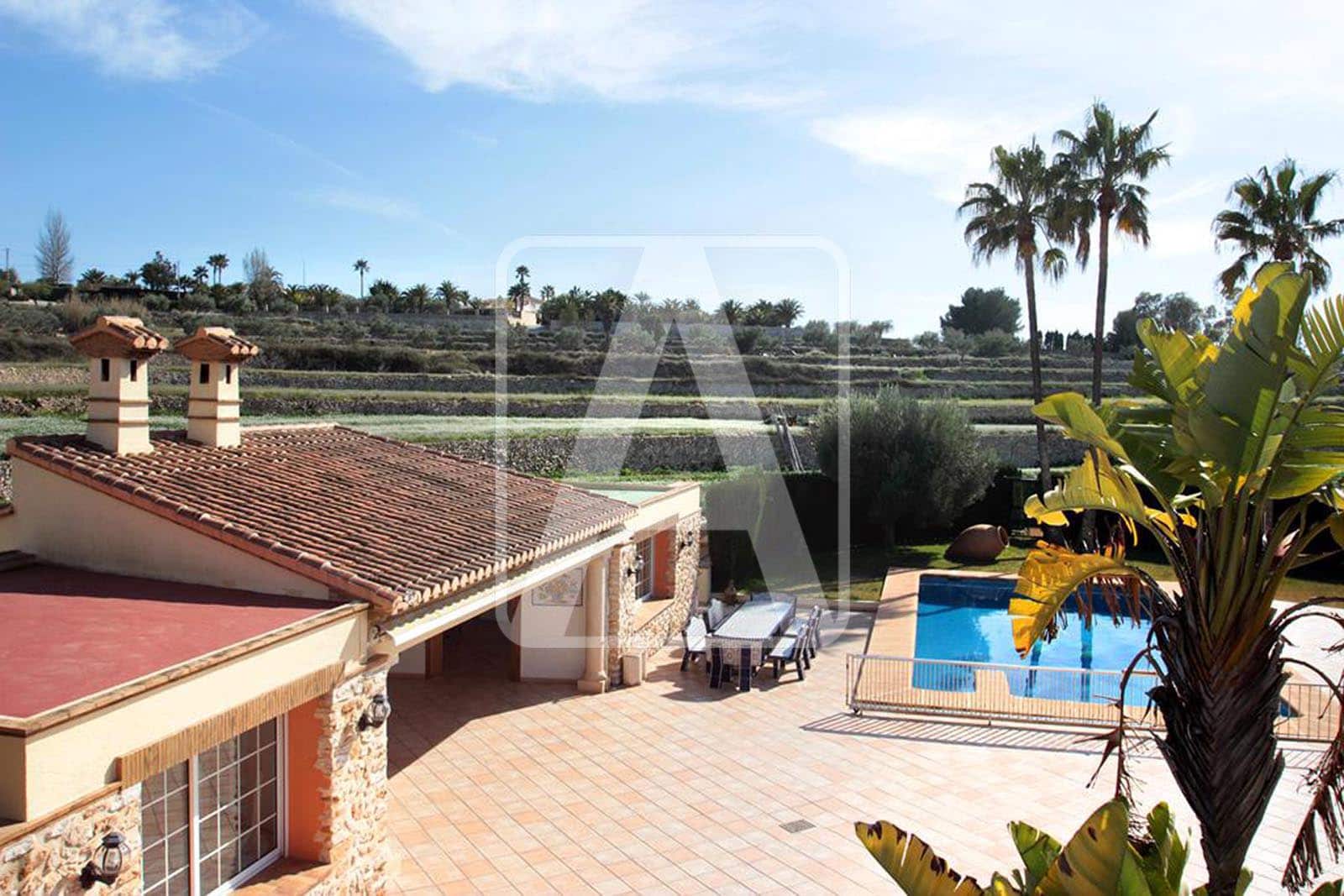 8 soveværelse Finca/Landehus til salg i Benissa med swimmingpool garage - € 1.795.000 (Ref: 5979486)