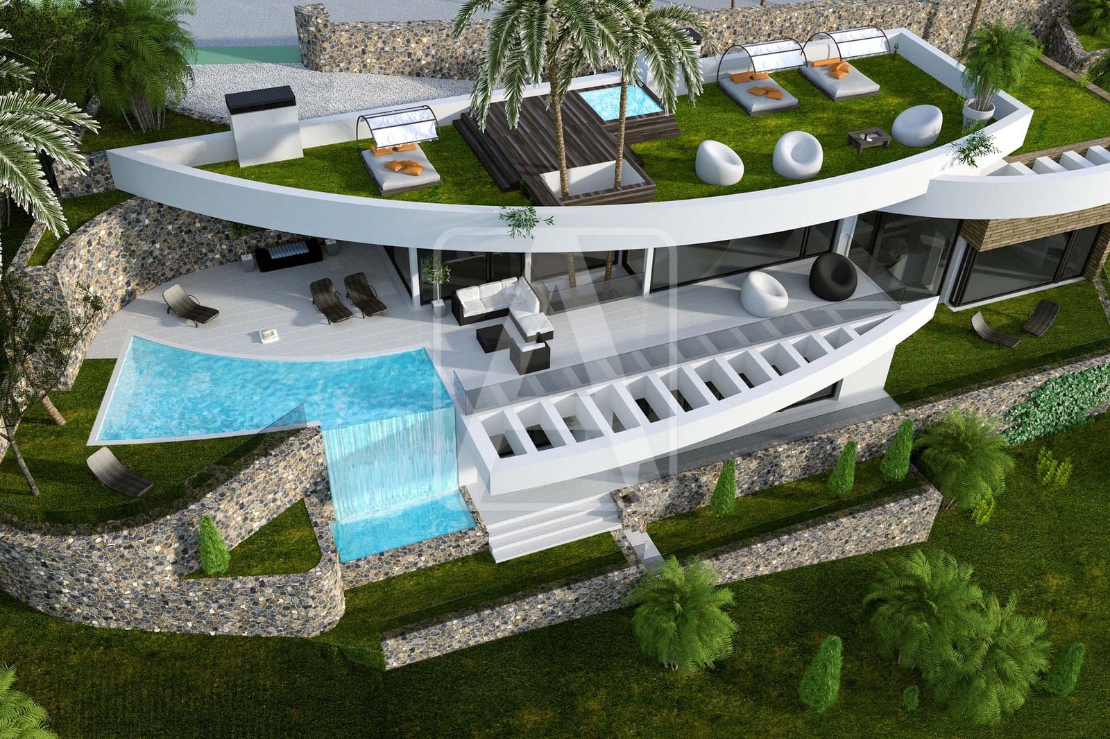 4 bedroom Villa for sale in Altea with pool garage - € 2,800,000 (Ref: 6084809)