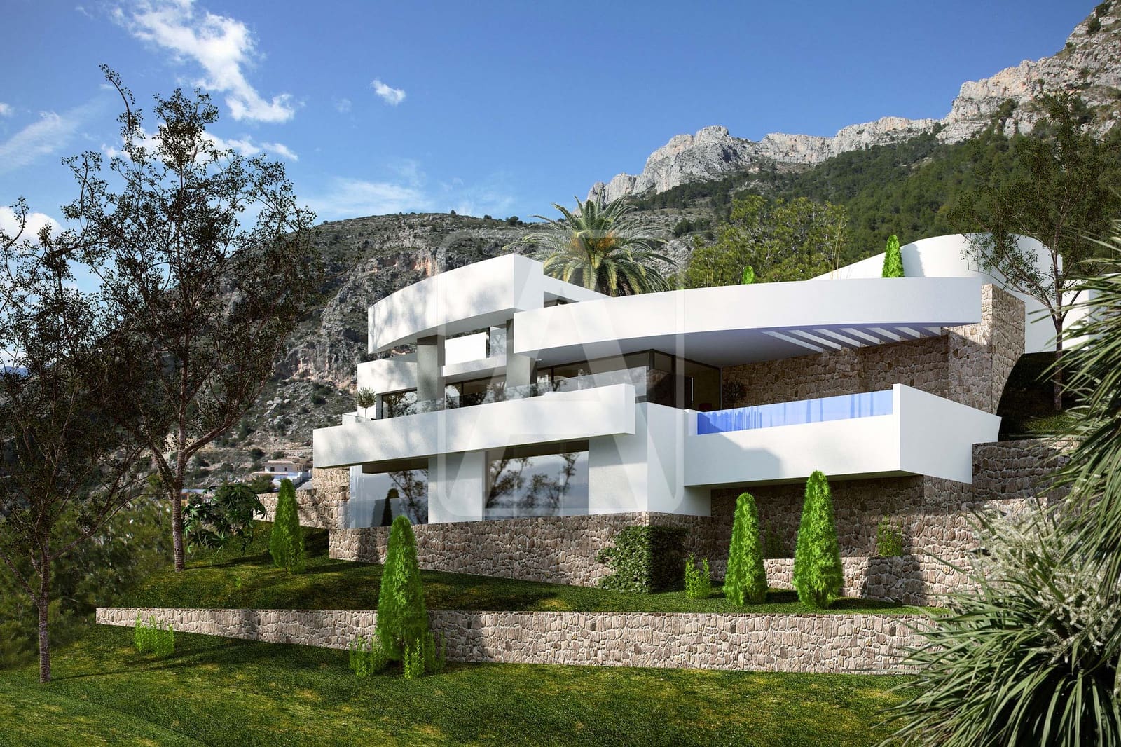 3 bedroom Villa for sale in Altea with pool garage - € 2,400,000 (Ref: 6084811)