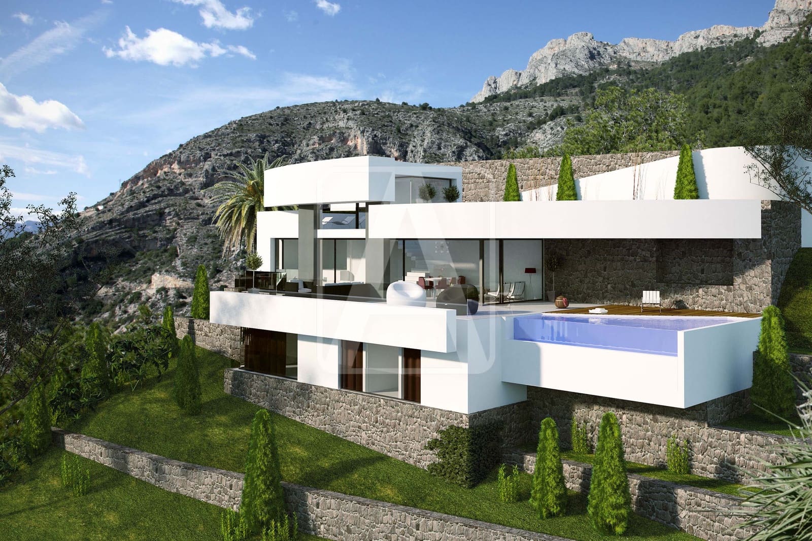 3 bedroom Villa for sale in Altea with pool garage - € 2,400,000 (Ref: 6084811)