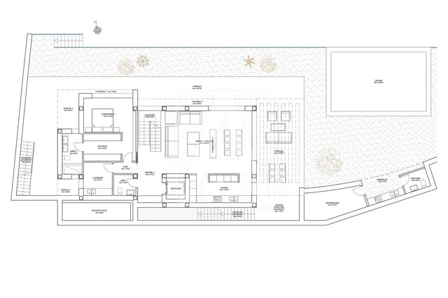 3 soveværelse Villa til salg i Moraira, Teulada-Moraira med swimmingpool garage - € 1.590.000 (Ref: 6442907)