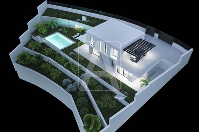 3 soveværelse Villa til salg i Moraira, Teulada-Moraira med swimmingpool garage - € 1.590.000 (Ref: 6442907)