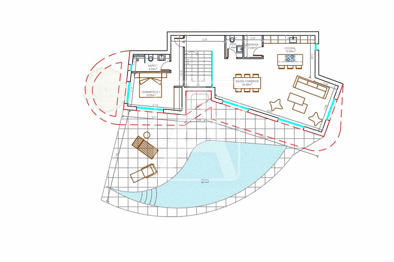 4 bedroom Villa for sale in Javea / Xabia with pool garage - € 1,190,000 (Ref: 6753442)