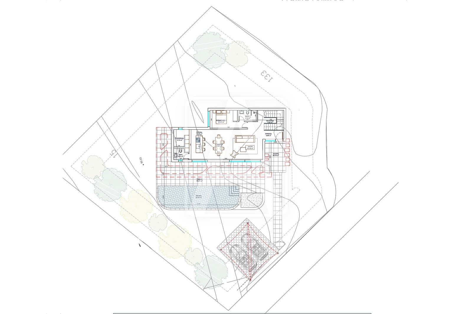 4 makuuhuone Huvila myytävänä paikassa Javea / Xabia mukana uima-altaan 
autotalli - 1 185 000 € (Ref: 6753445)