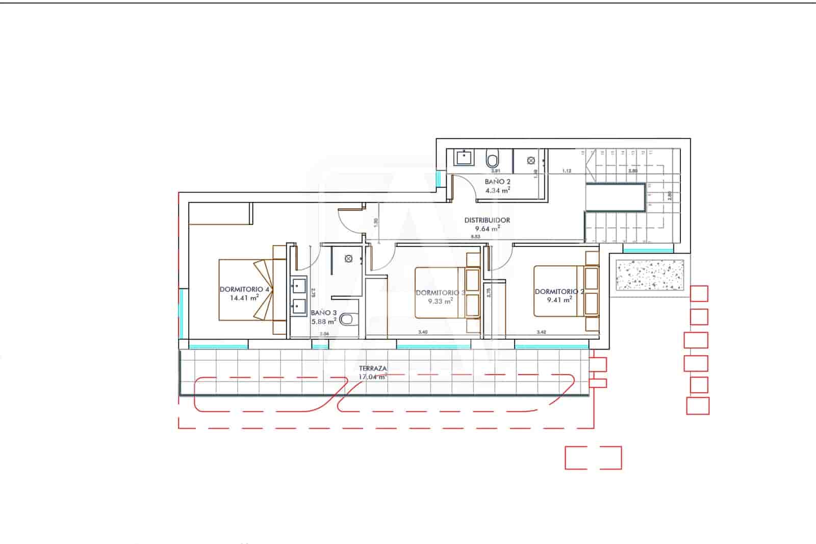 4 makuuhuone Huvila myytävänä paikassa Javea / Xabia mukana uima-altaan 
autotalli - 1 185 000 € (Ref: 6753445)