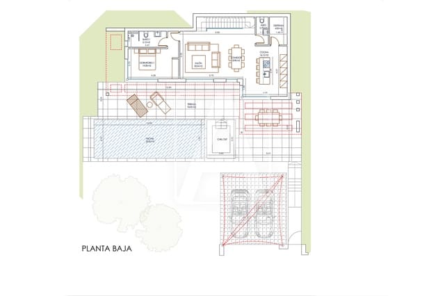 Chalet de 3 habitaciones en Javea / Xàbia en venta con piscina garaje - 1.175.000 € (Ref: 6753447)